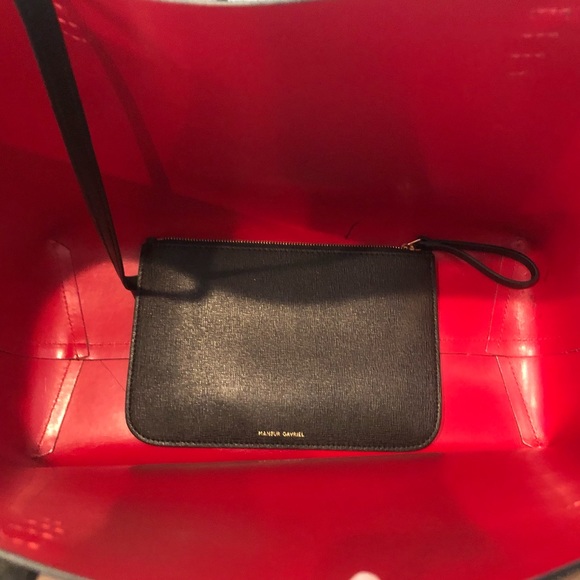 mansur gavriel saffiano large tote - Picture 4 of 5